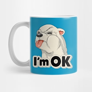 Polar bear and humor Mug